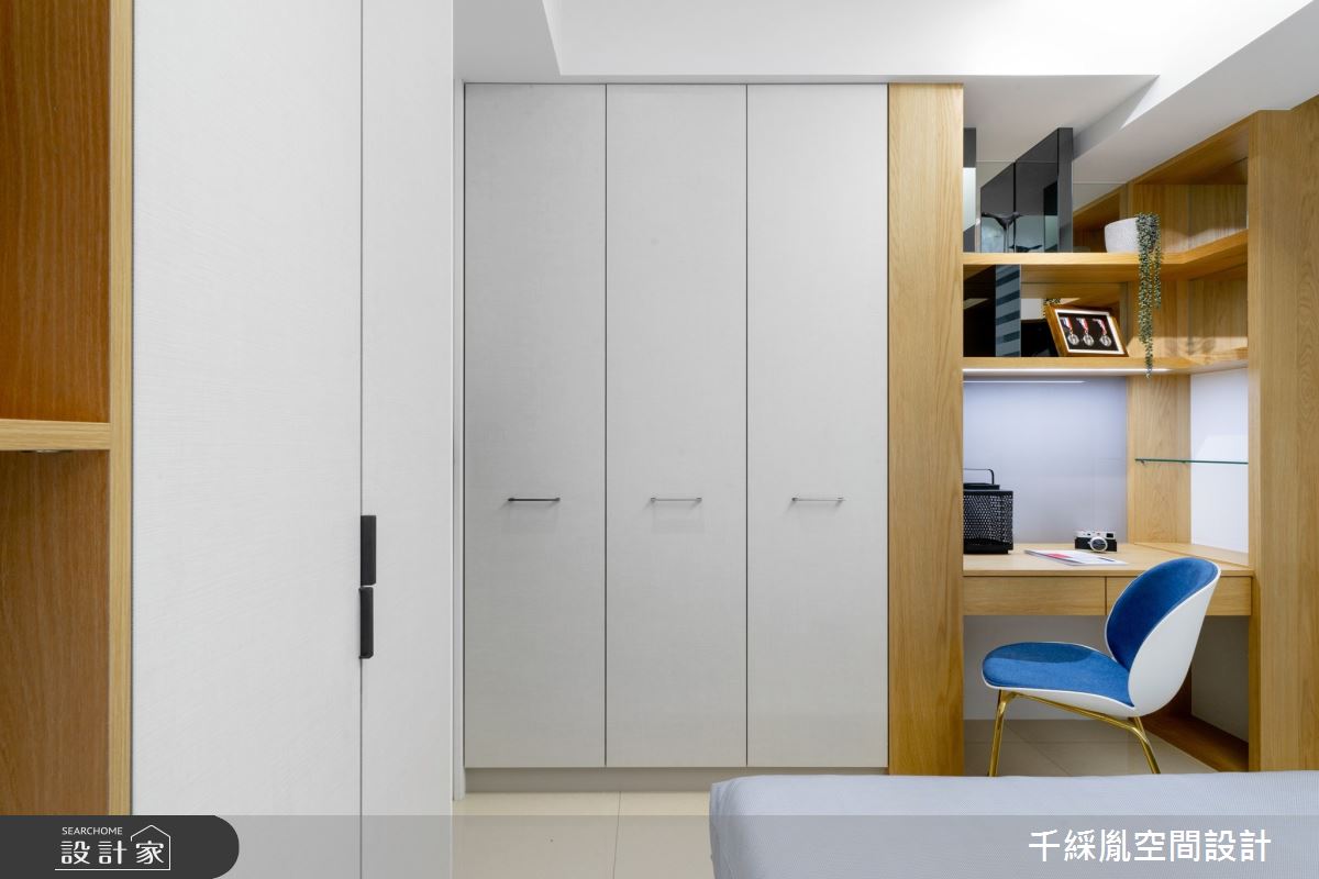 30坪新成屋(5年以下)＿簡約風臥室案例圖片＿千綵胤空間設計ＸDec1/2 DECO 全屋設計團隊＿千綵胤_22之20