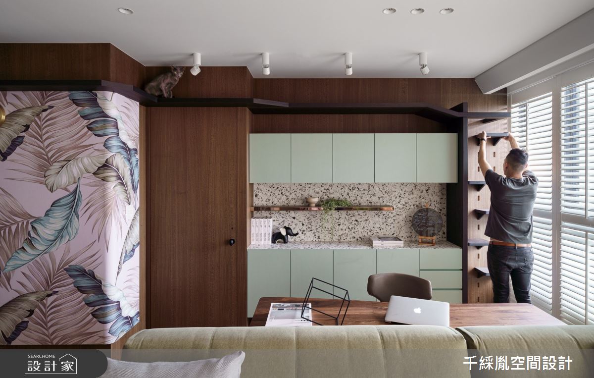 22坪新成屋(5年以下)＿混搭風書房案例圖片＿千綵胤空間設計ＸDec1/2 DECO 全屋設計團隊＿千綵胤_23之11