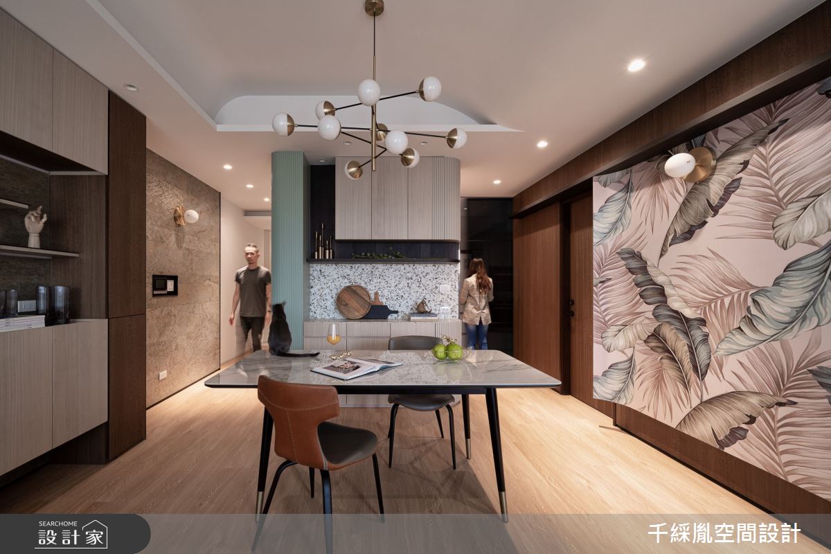 22坪新成屋(5年以下)＿混搭風餐廳案例圖片＿千綵胤空間設計ＸDec1/2 DECO 全屋設計團隊＿千綵胤_23之3