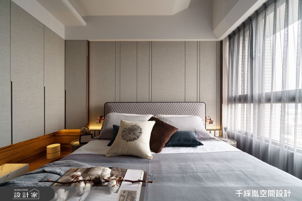 22坪新成屋(5年以下)＿混搭風臥室案例圖片＿千綵胤空間設計ＸDec1/2 DECO 全屋設計團隊＿千綵胤_23之16