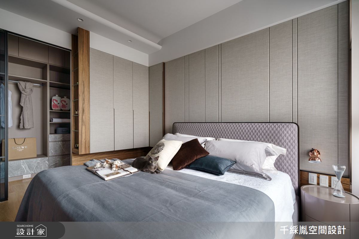 22坪新成屋(5年以下)＿混搭風臥室案例圖片＿千綵胤空間設計ＸDec1/2 DECO 全屋設計團隊＿千綵胤_23之4219