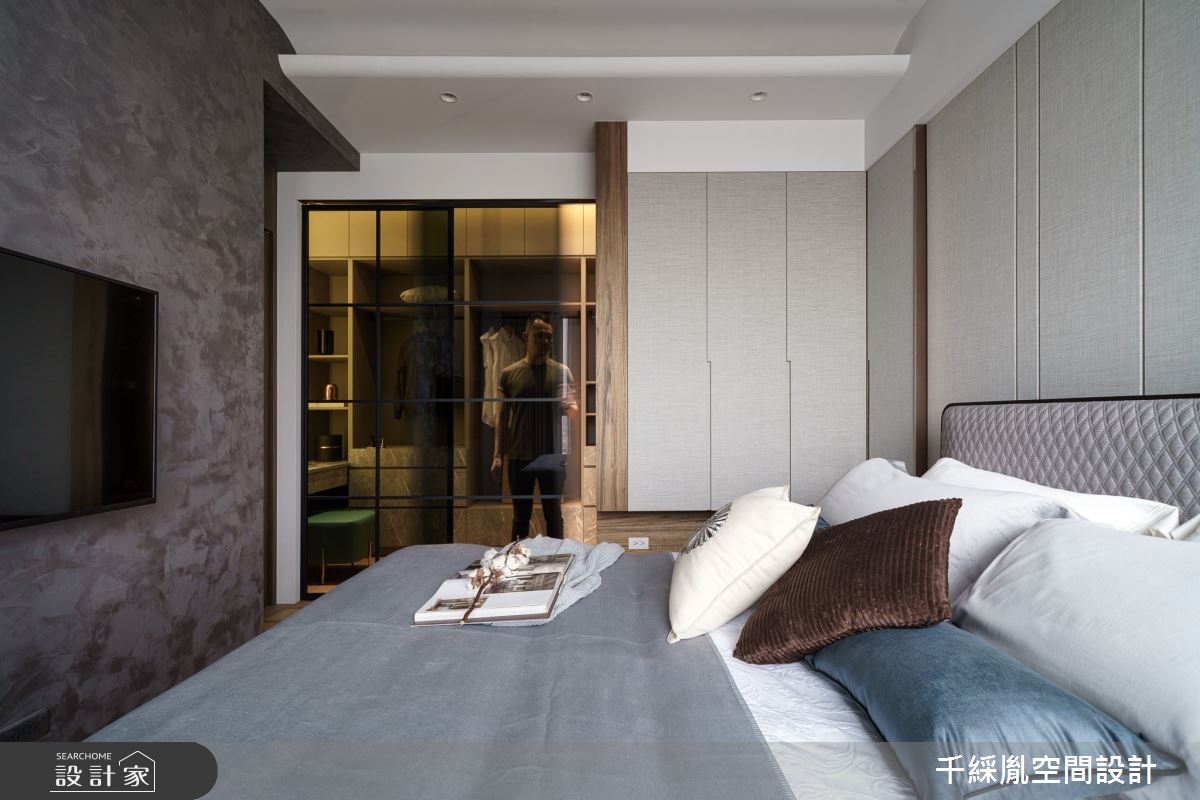 22坪新成屋(5年以下)＿混搭風臥室案例圖片＿千綵胤空間設計ＸDec1/2 DECO 全屋設計團隊＿千綵胤_23之19