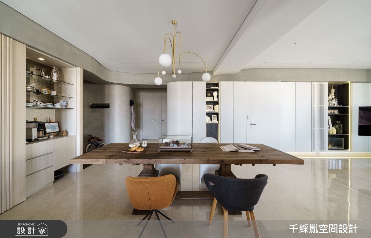 70坪新成屋(5年以下)＿混搭風餐廳案例圖片＿千綵胤空間設計ＸDec1/2 DECO 全屋設計團隊＿千綵胤_24之14