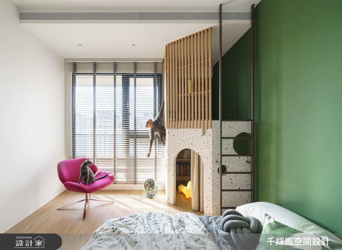 70坪新成屋(5年以下)＿混搭風兒童房兒童房案例圖片＿千綵胤空間設計ＸDec1/2 DECO 全屋設計團隊＿千綵胤_24之4