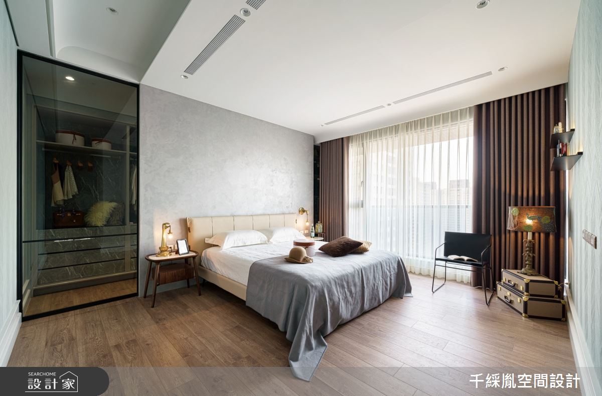 70坪新成屋(5年以下)＿混搭風臥室更衣間案例圖片＿千綵胤空間設計ＸDec1/2 DECO 全屋設計團隊＿千綵胤_24之27