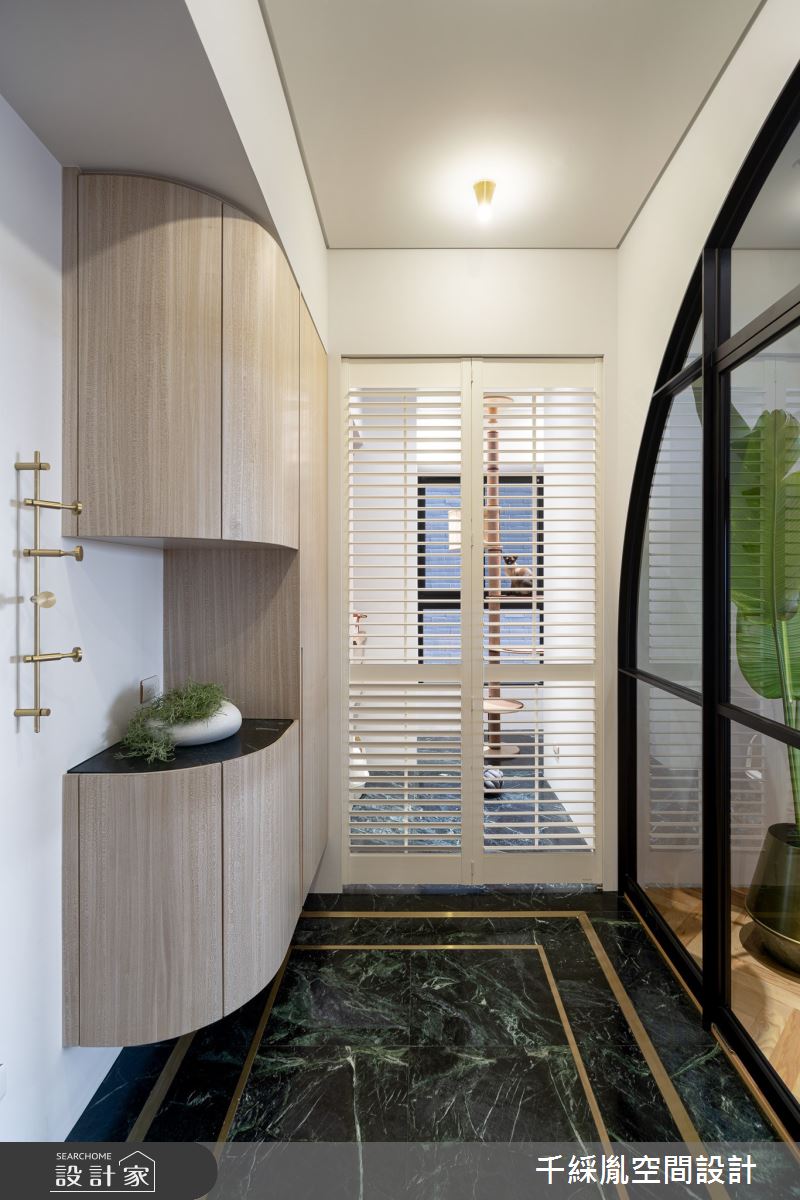32坪新成屋(5年以下)＿混搭風玄關案例圖片＿千綵胤空間設計ＸDec1/2 DECO 全屋設計團隊＿千綵胤_25之1