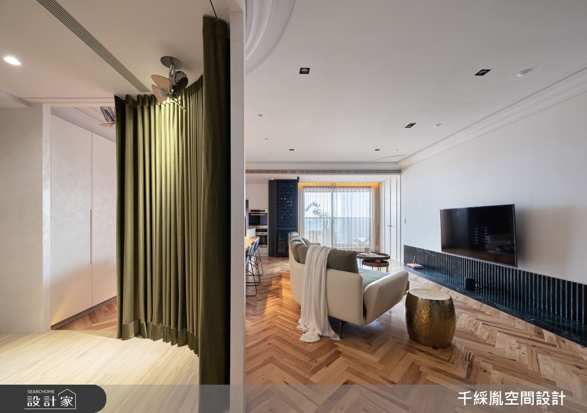 32坪新成屋(5年以下)＿混搭風客廳案例圖片＿千綵胤空間設計ＸDec1/2 DECO 全屋設計團隊＿千綵胤_25之9
