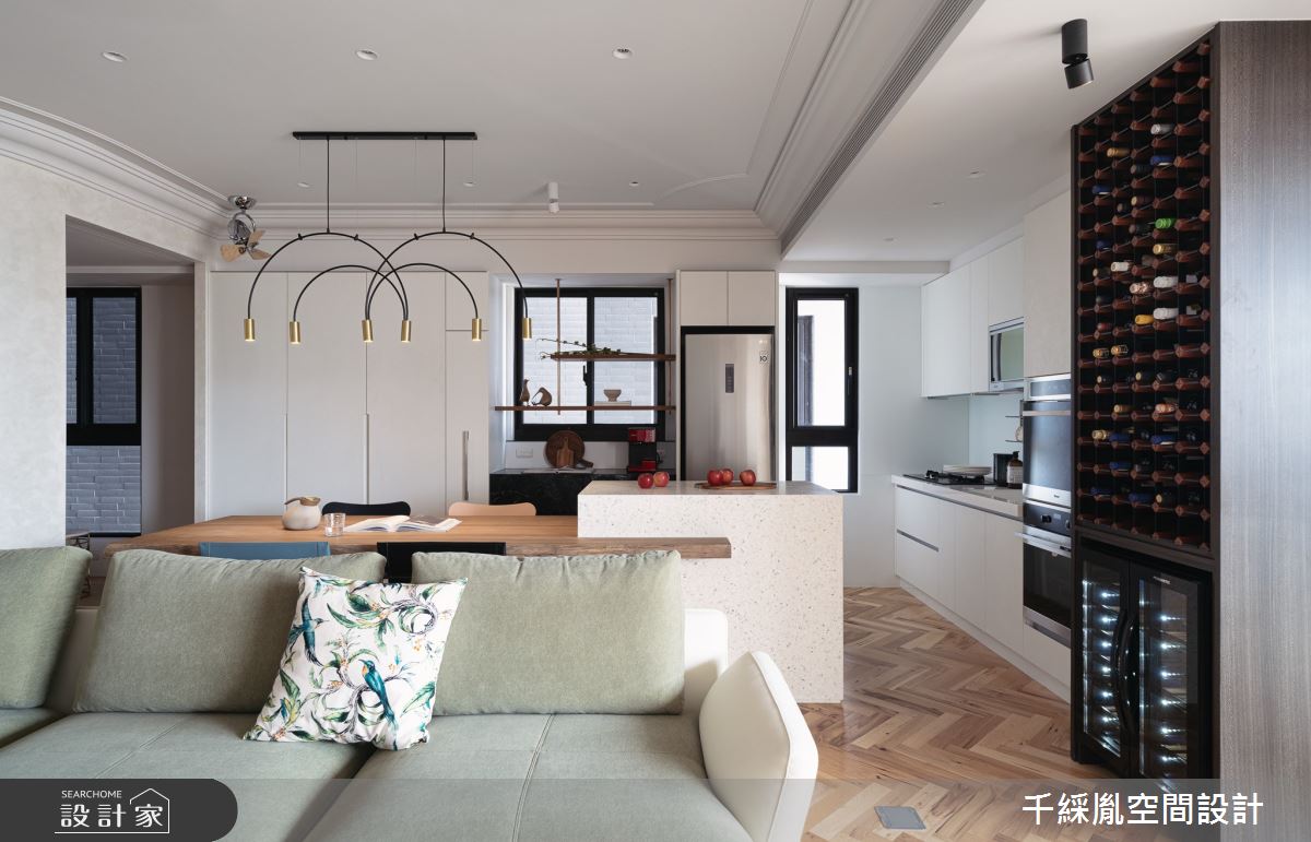 32坪新成屋(5年以下)＿混搭風客廳案例圖片＿千綵胤空間設計ＸDec1/2 DECO 全屋設計團隊＿千綵胤_25之16