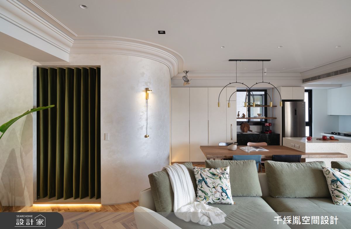 32坪新成屋(5年以下)＿混搭風客廳案例圖片＿千綵胤空間設計ＸDec1/2 DECO 全屋設計團隊＿千綵胤_25之18