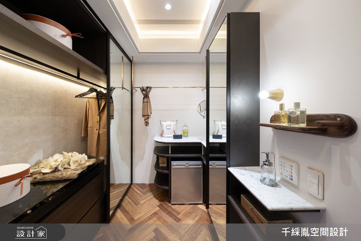 32坪新成屋(5年以下)＿混搭風更衣間案例圖片＿千綵胤空間設計ＸDec1/2 DECO 全屋設計團隊＿千綵胤_25之31