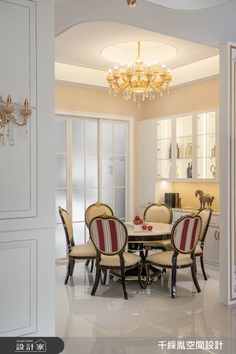 152坪新成屋(5年以下)＿新古典餐廳案例圖片＿千綵胤空間設計ＸDec1/2 DECO 全屋設計團隊＿千綵胤_26之9