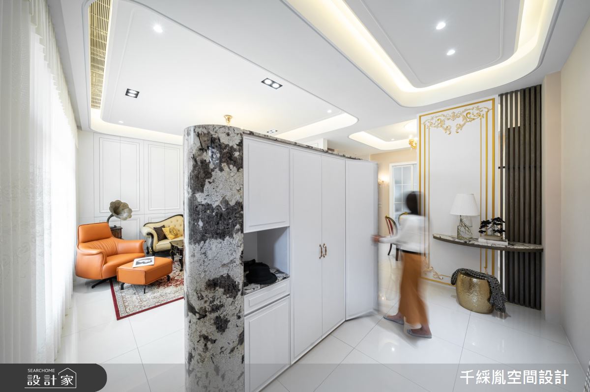 152坪新成屋(5年以下)＿新古典玄關案例圖片＿千綵胤空間設計ＸDec1/2 DECO 全屋設計團隊＿千綵胤_26之1