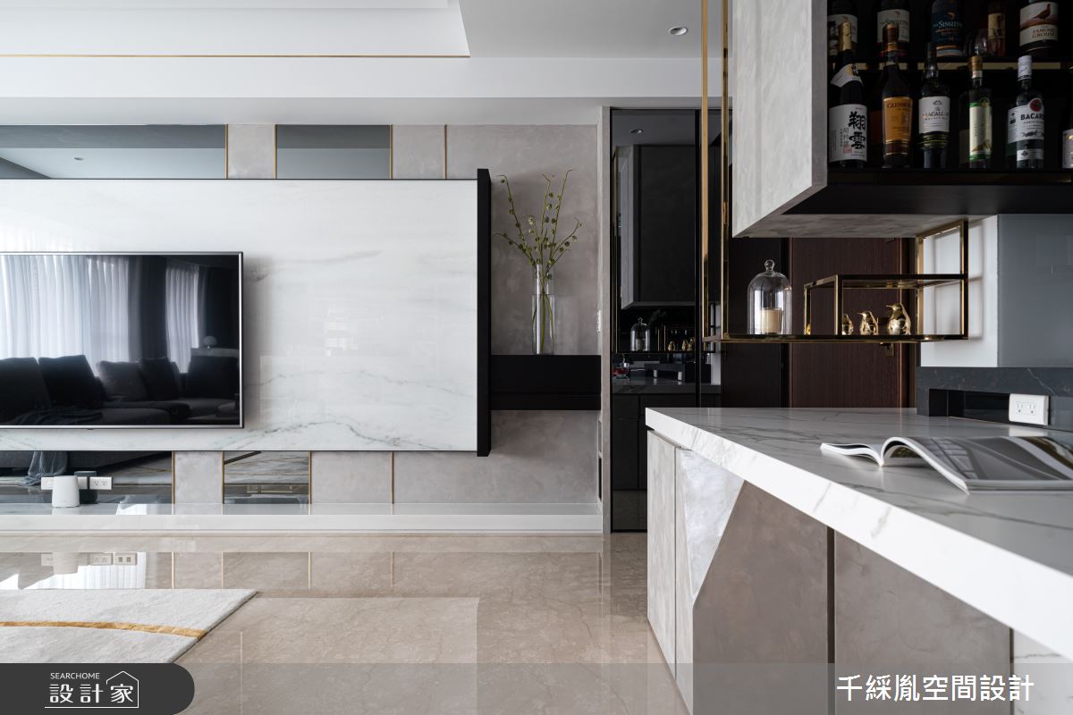 45坪新成屋(5年以下)＿現代風客廳案例圖片＿千綵胤空間設計ＸDec1/2 DECO 全屋設計團隊＿千綵胤_27之7