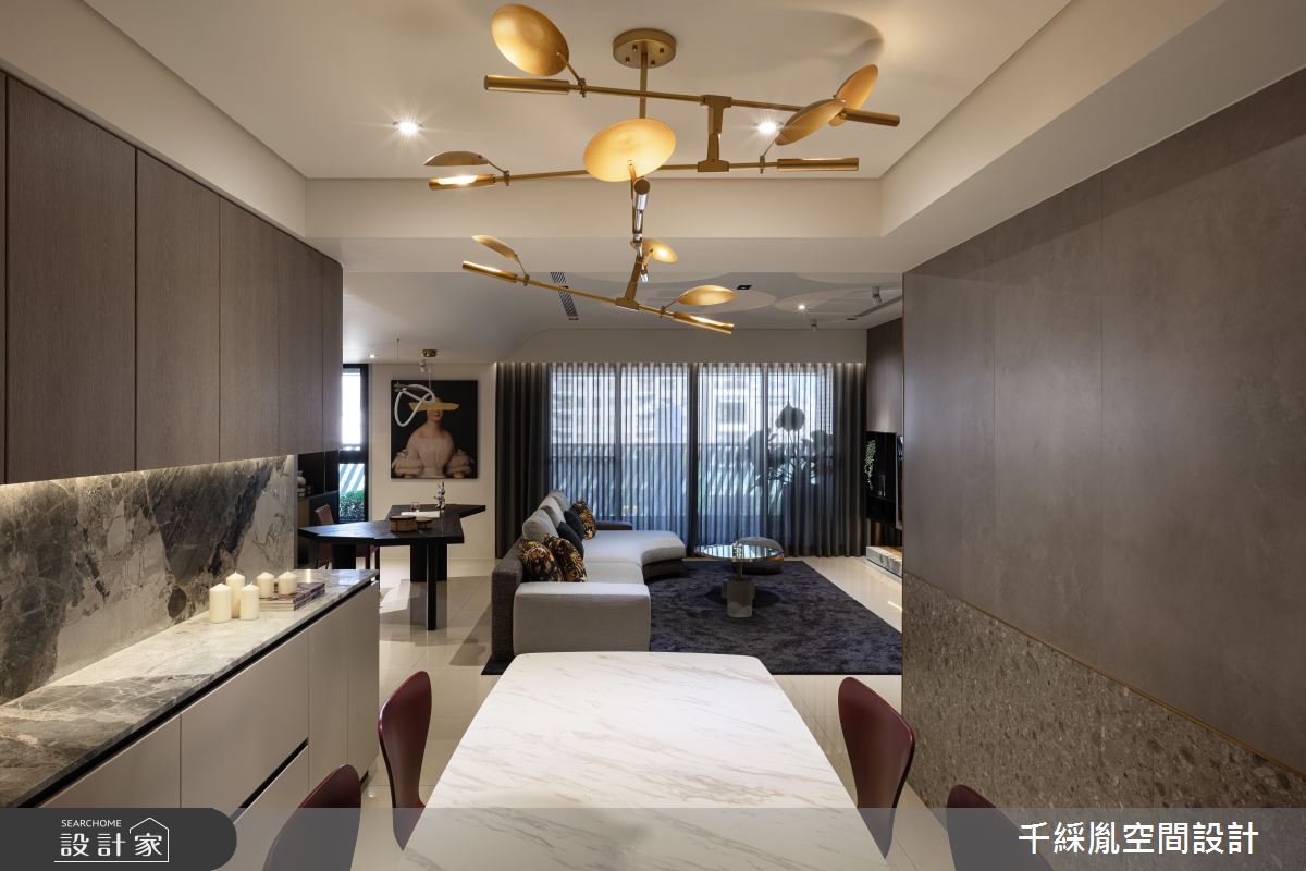 60坪新成屋(5年以下)＿現代風客廳案例圖片＿千綵胤空間設計ＸDec1/2 DECO 全屋設計團隊＿千綵胤_28之3