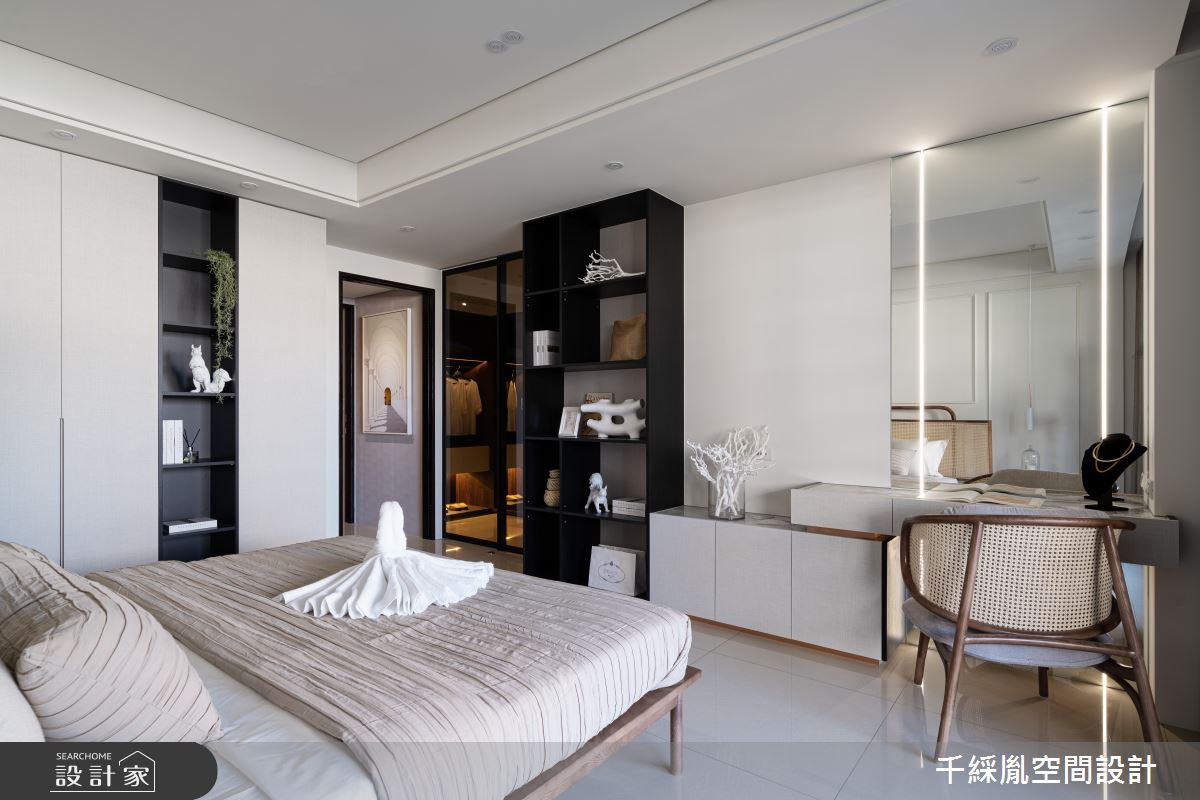 60坪新成屋(5年以下)＿現代風臥室案例圖片＿千綵胤空間設計ＸDec1/2 DECO 全屋設計團隊＿千綵胤_28之16