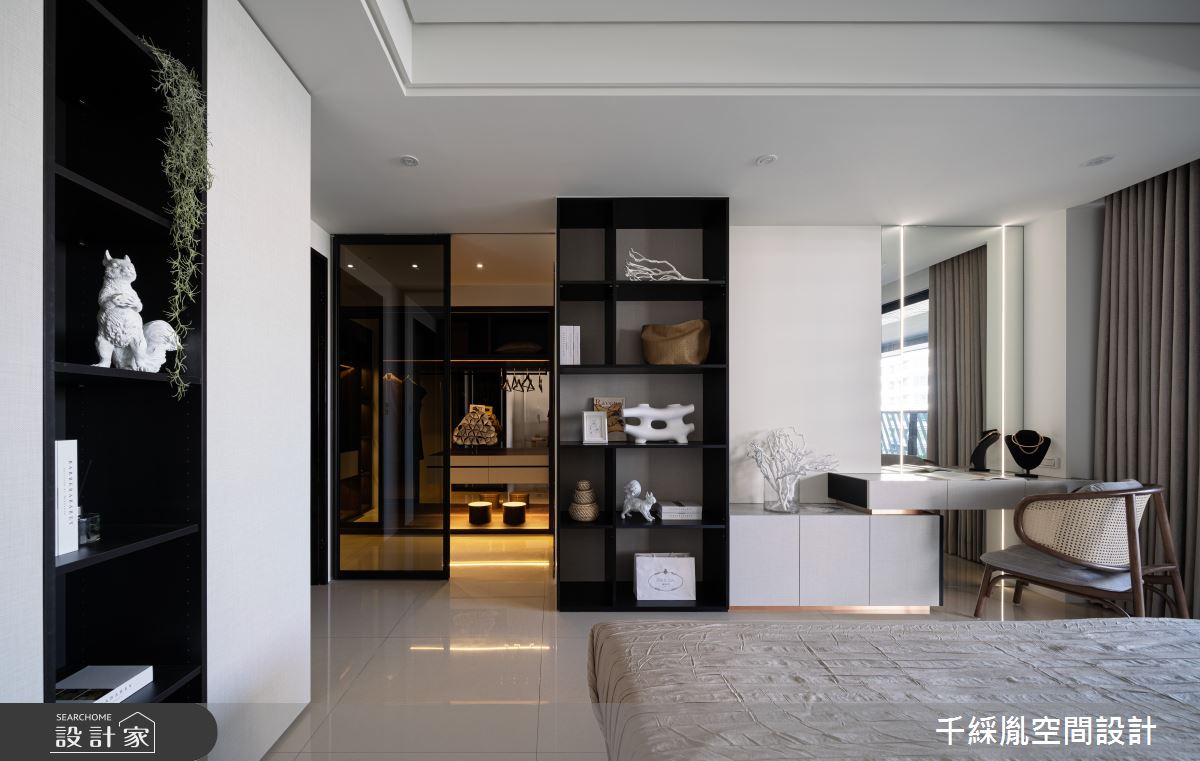 60坪新成屋(5年以下)＿現代風臥室案例圖片＿千綵胤空間設計ＸDec1/2 DECO 全屋設計團隊＿千綵胤_28之18