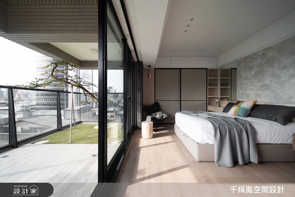 35坪新成屋(5年以下)＿現代風臥室陽台案例圖片＿千綵胤空間設計ＸDec1/2 DECO 全屋設計團隊＿千綵胤_29之10