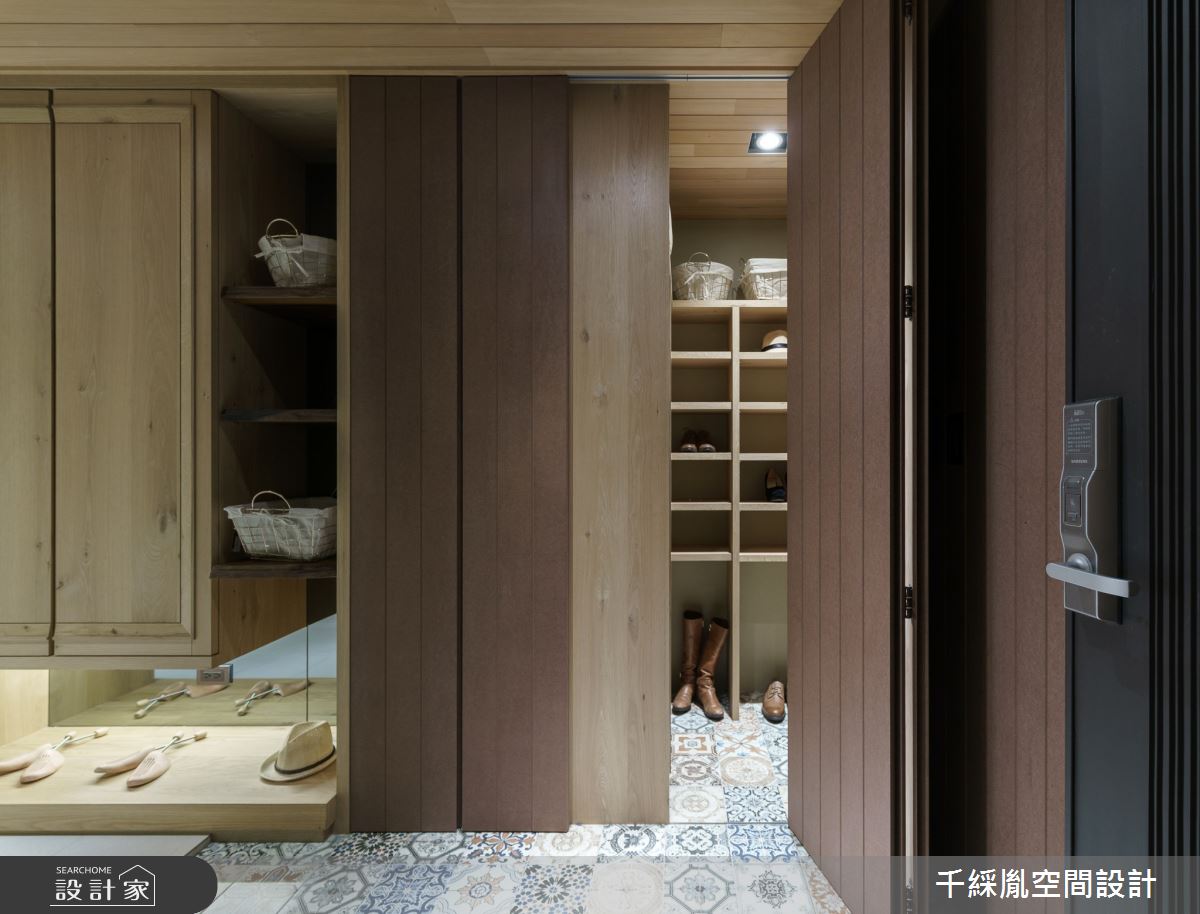 65坪中古屋(5~15年)＿混搭風玄關案例圖片＿千綵胤空間設計ＸDec1/2 DECO 全屋設計團隊＿千綵胤_30之1