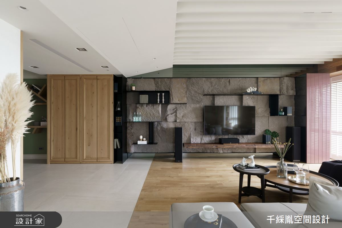 65坪中古屋(5~15年)＿混搭風客廳案例圖片＿千綵胤空間設計ＸDec1/2 DECO 全屋設計團隊＿千綵胤_30之4