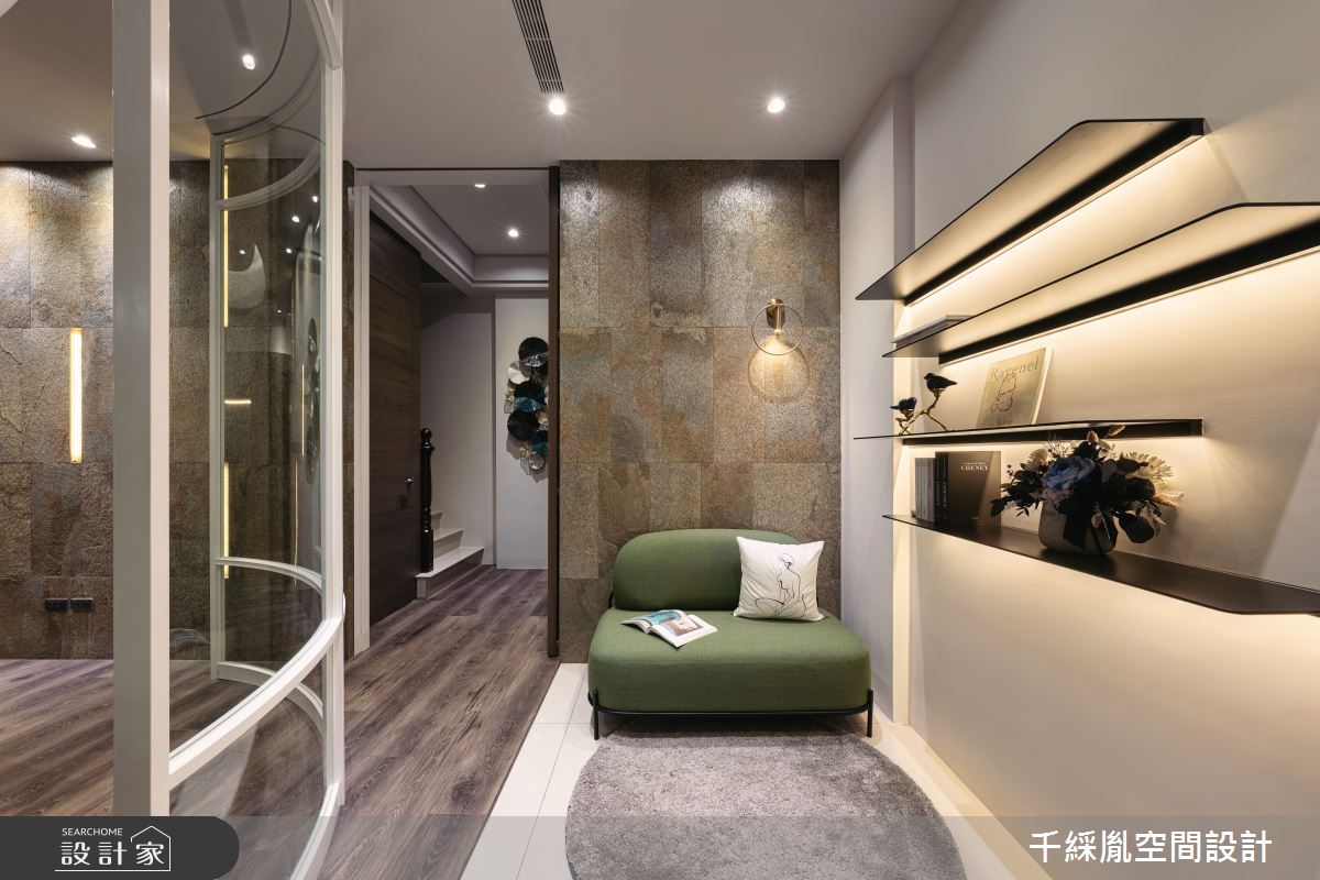 80坪新成屋(5年以下)＿現代風客廳案例圖片＿千綵胤空間設計ＸDec1/2 DECO 全屋設計團隊＿千綵胤_31之1