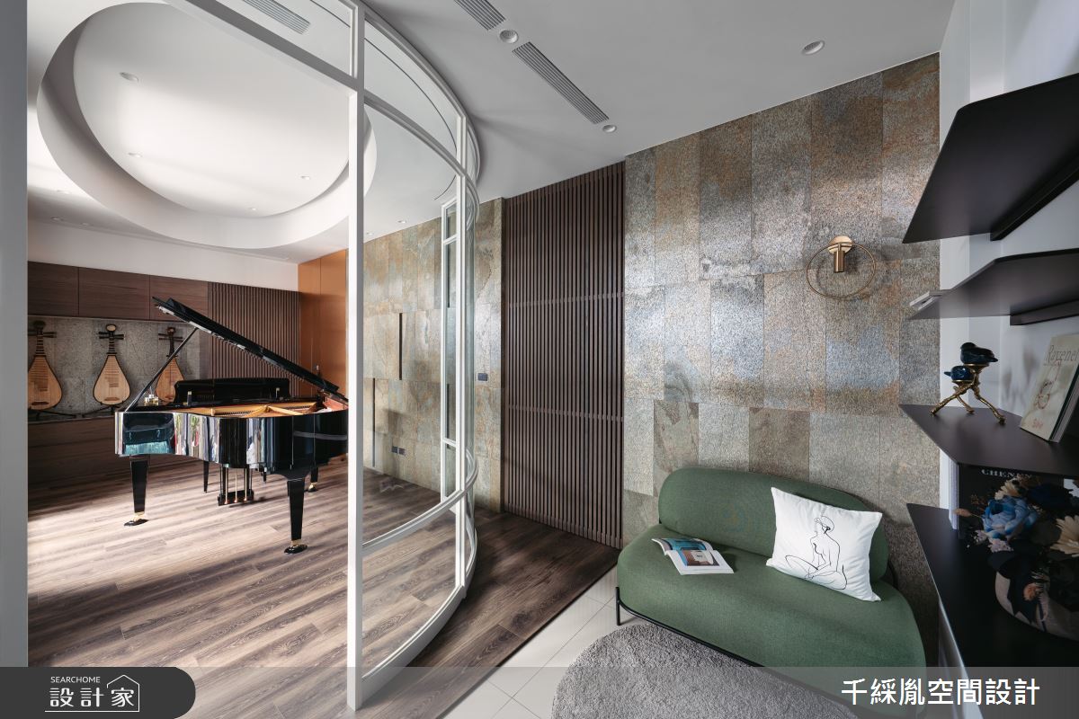 80坪新成屋(5年以下)＿現代風客廳案例圖片＿千綵胤空間設計ＸDec1/2 DECO 全屋設計團隊＿千綵胤_31之2