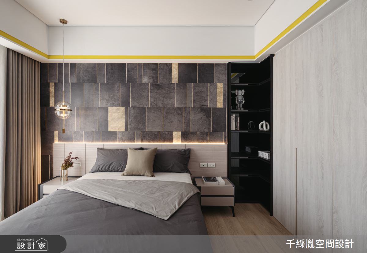 70坪新成屋(5年以下)＿現代風臥室案例圖片＿千綵胤空間設計ＸDec1/2 DECO 全屋設計團隊＿千綵胤_33之25