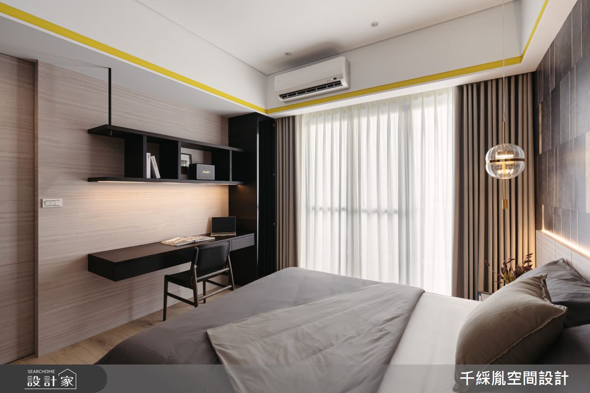 70坪新成屋(5年以下)＿現代風臥室案例圖片＿千綵胤空間設計ＸDec1/2 DECO 全屋設計團隊＿千綵胤_33之27