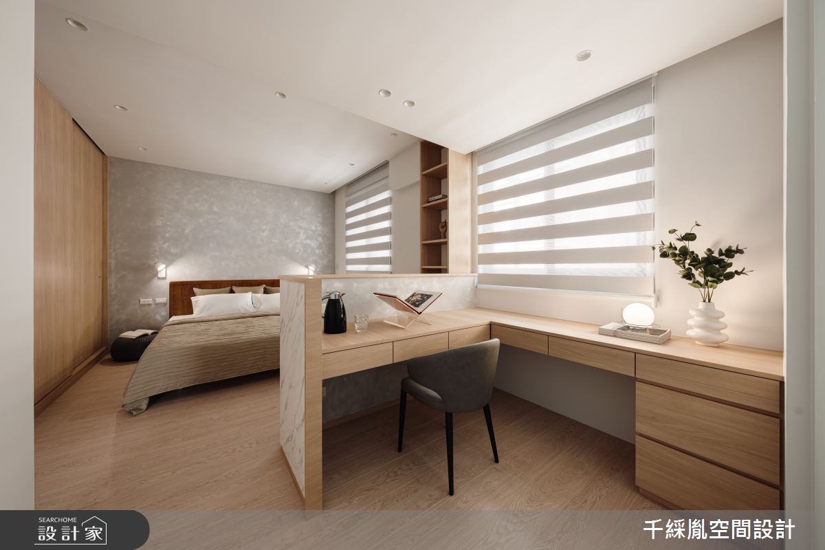 45坪中古屋(5~15年)＿北歐風臥室案例圖片＿千綵胤空間設計ＸDec1/2 DECO 全屋設計團隊＿千綵胤_35之20