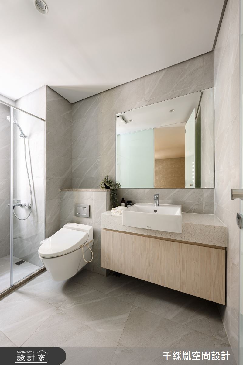 45坪中古屋(5~15年)＿北歐風浴室案例圖片＿千綵胤空間設計ＸDec1/2 DECO 全屋設計團隊＿千綵胤_35之22