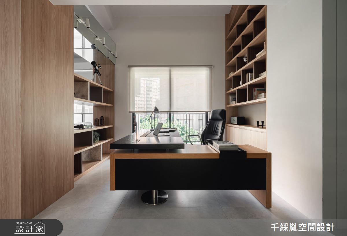 72坪新成屋(5年以下)＿北歐風書房工作區案例圖片＿千綵胤空間設計ＸDec1/2 DECO 全屋設計團隊＿千綵胤_37之11