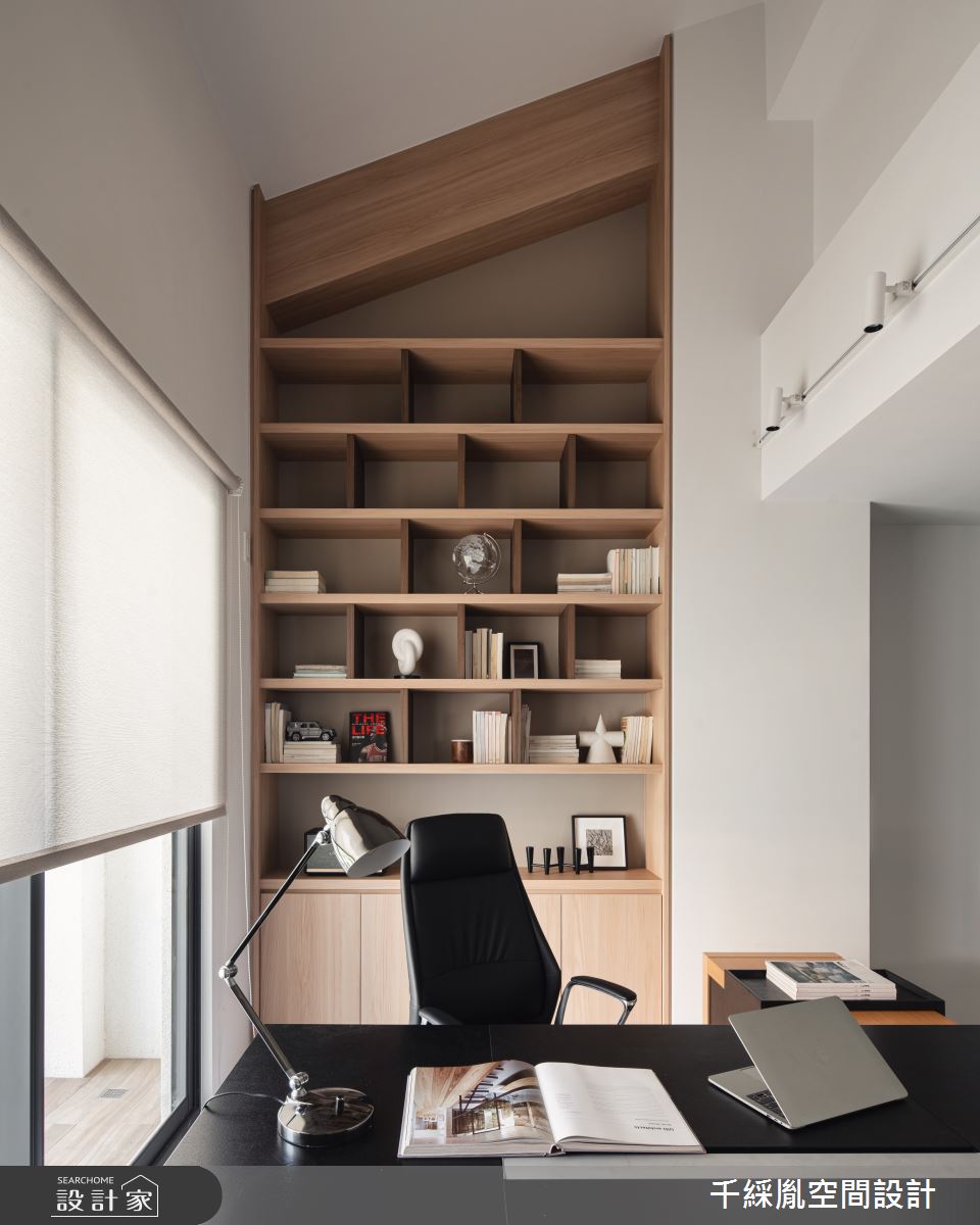72坪新成屋(5年以下)＿北歐風書房工作區案例圖片＿千綵胤空間設計ＸDec1/2 DECO 全屋設計團隊＿千綵胤_37之12
