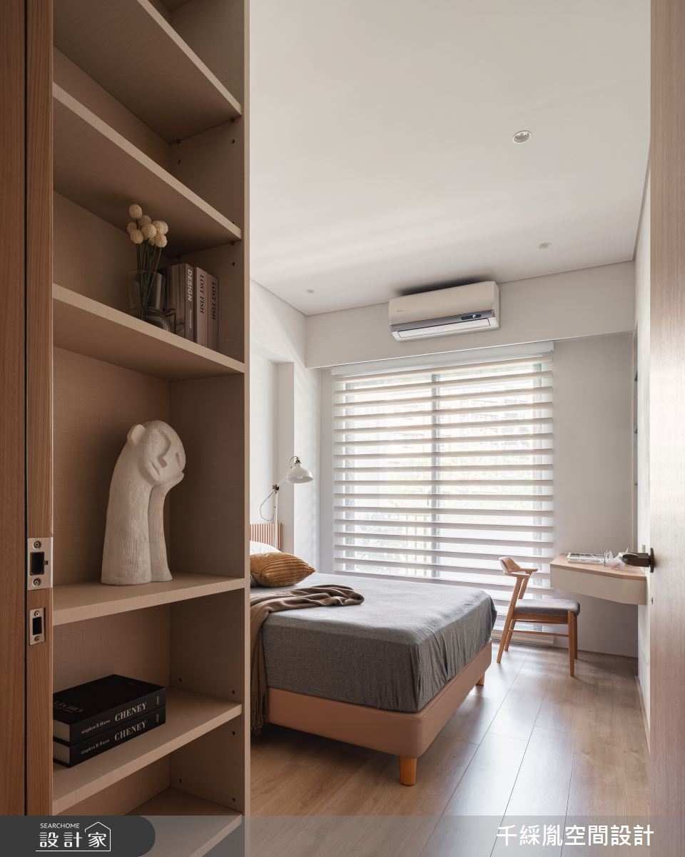72坪新成屋(5年以下)＿北歐風臥室案例圖片＿千綵胤空間設計ＸDec1/2 DECO 全屋設計團隊＿千綵胤_37之19