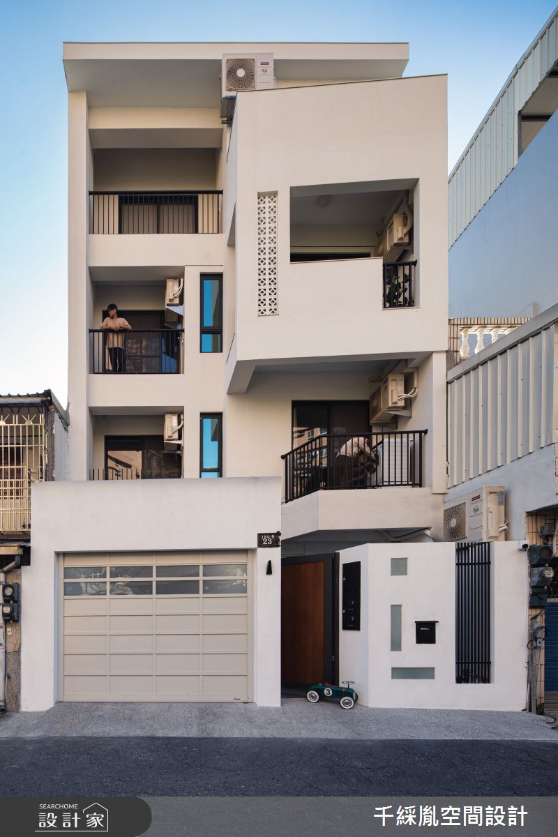 72坪新成屋(5年以下)＿北歐風車庫案例圖片＿千綵胤空間設計ＸDec1/2 DECO 全屋設計團隊＿千綵胤_37之1