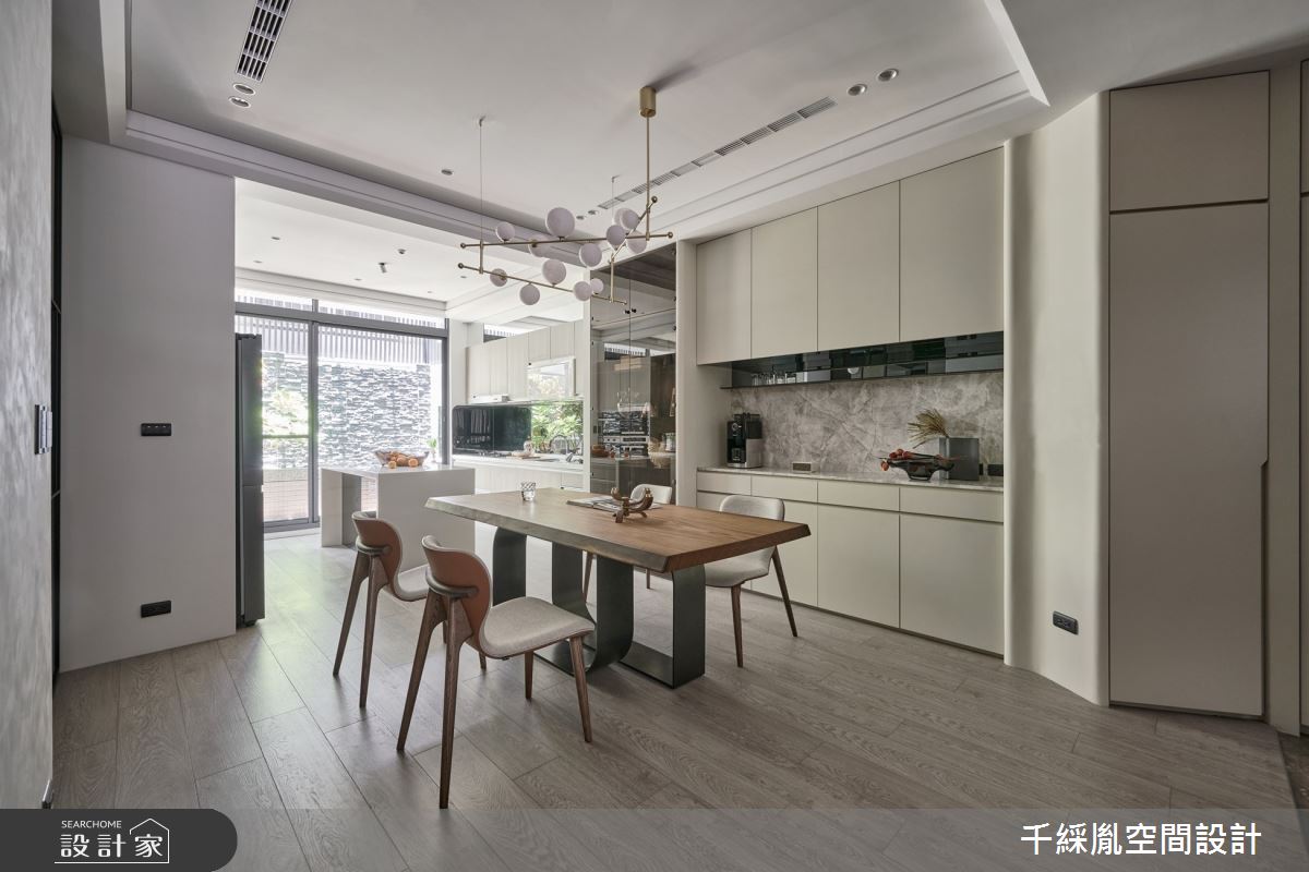 121坪新成屋(5年以下)＿現代風餐廳廚房中島案例圖片＿千綵胤空間設計ＸDec1/2 DECO 全屋設計團隊＿千綵胤_38之6