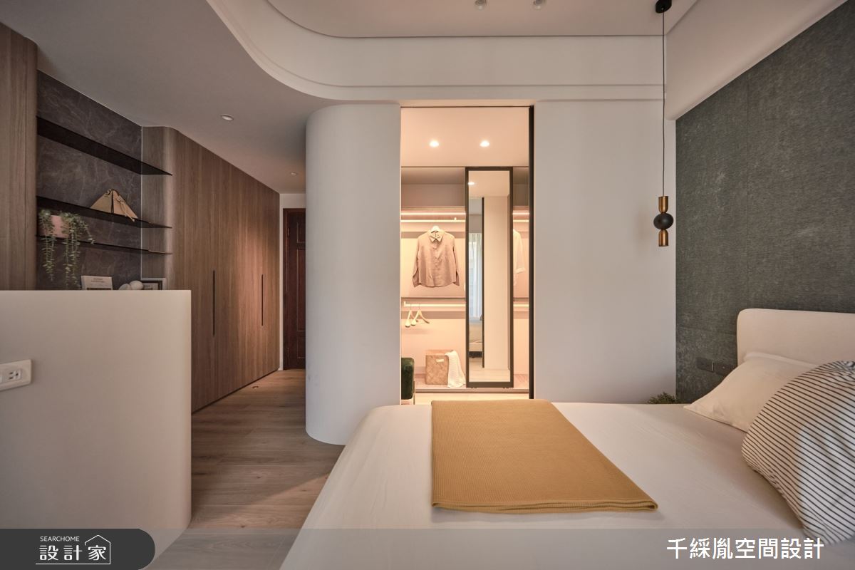 121坪新成屋(5年以下)＿現代風臥室更衣間案例圖片＿千綵胤空間設計ＸDec1/2 DECO 全屋設計團隊＿千綵胤_38之3208