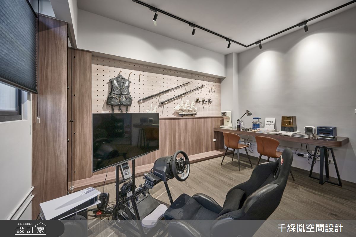 121坪新成屋(5年以下)＿現代風書房工作區多功能室案例圖片＿千綵胤空間設計ＸDec1/2 DECO 全屋設計團隊＿千綵胤_38之21
