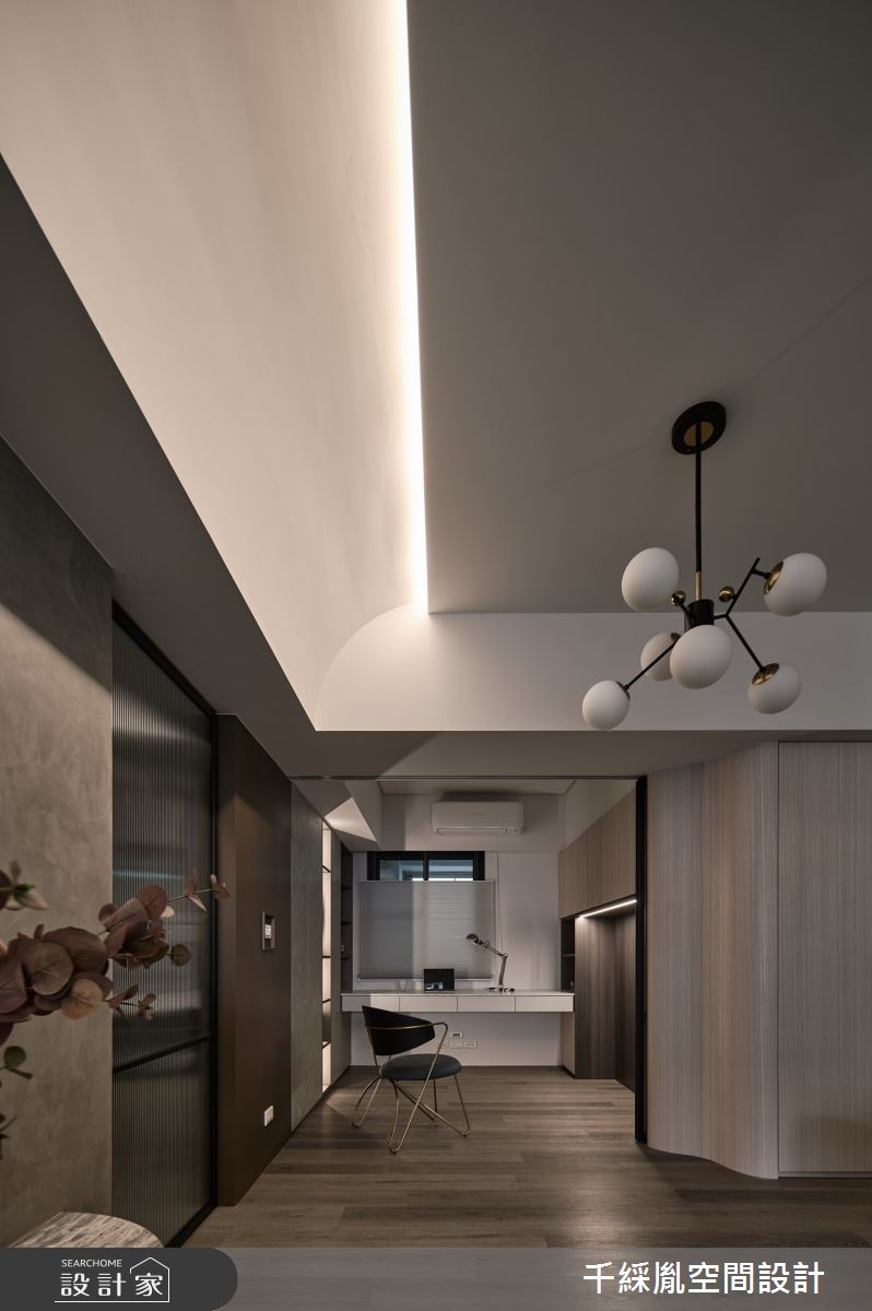 老屋(16~30年)＿現代風客廳書房工作區案例圖片＿千綵胤空間設計ＸDec1/2 DECO 全屋設計團隊＿千綵胤_39之7