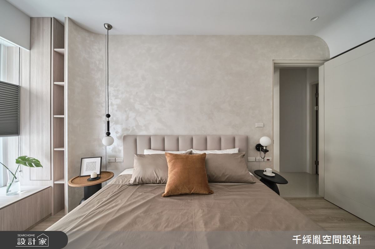 35坪新成屋(5年以下)＿現代風臥室案例圖片＿千綵胤空間設計ＸDec1/2 DECO 全屋設計團隊＿千綵胤_40之19