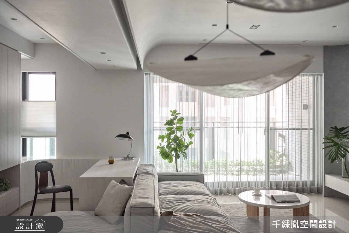 35坪新成屋(5年以下)＿現代風客廳書房案例圖片＿千綵胤空間設計ＸDec1/2 DECO 全屋設計團隊＿千綵胤_40之10