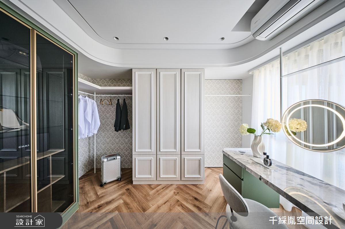 35坪老屋(16~30年)＿美式風更衣間案例圖片＿千綵胤空間設計ＸDec1/2 DECO 全屋設計團隊＿千綵胤_42之13