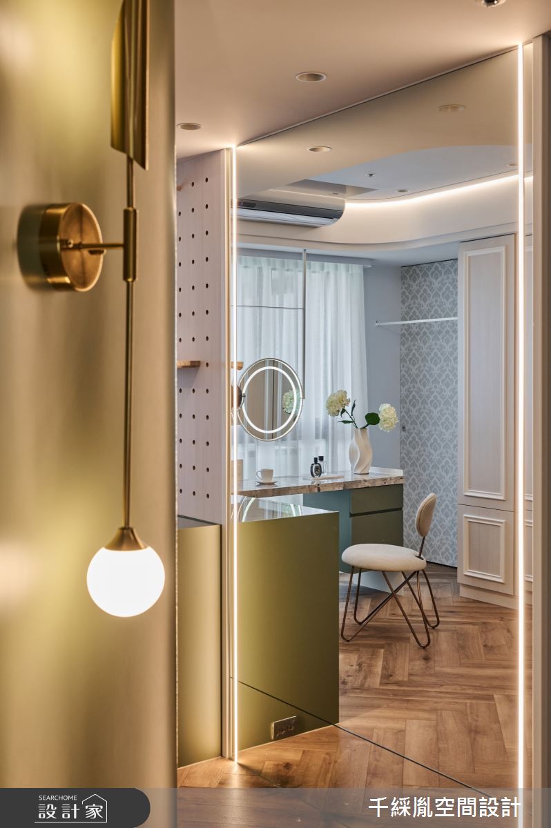 35坪老屋(16~30年)＿美式風更衣間案例圖片＿千綵胤空間設計ＸDec1/2 DECO 全屋設計團隊＿千綵胤_42之10
