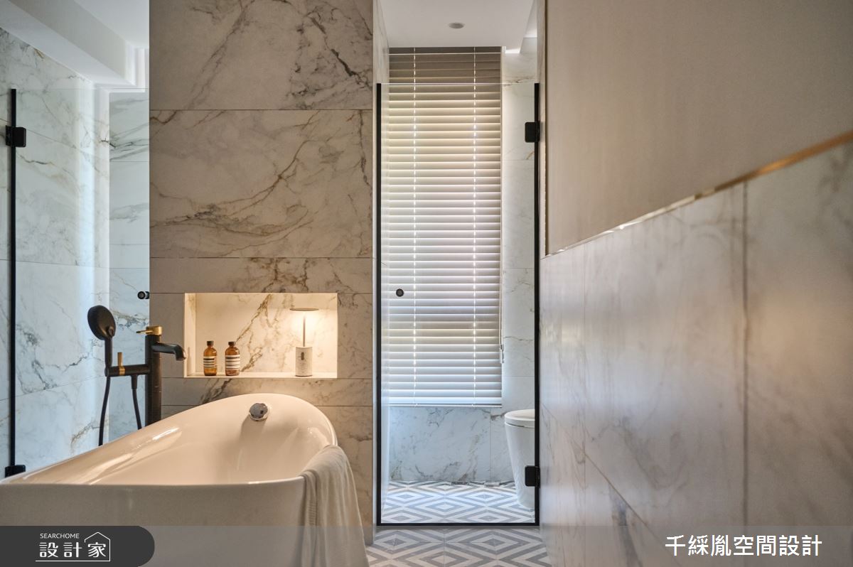 35坪老屋(16~30年)＿美式風浴室案例圖片＿千綵胤空間設計ＸDec1/2 DECO 全屋設計團隊＿千綵胤_42之16
