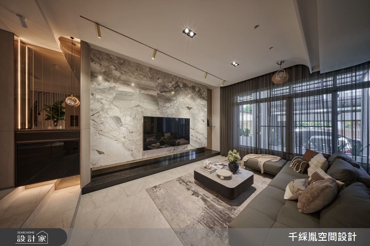 60坪老屋(16~30年)＿現代風客廳案例圖片＿千綵胤空間設計ＸDec1/2 DECO 全屋設計團隊＿千綵胤_43之3