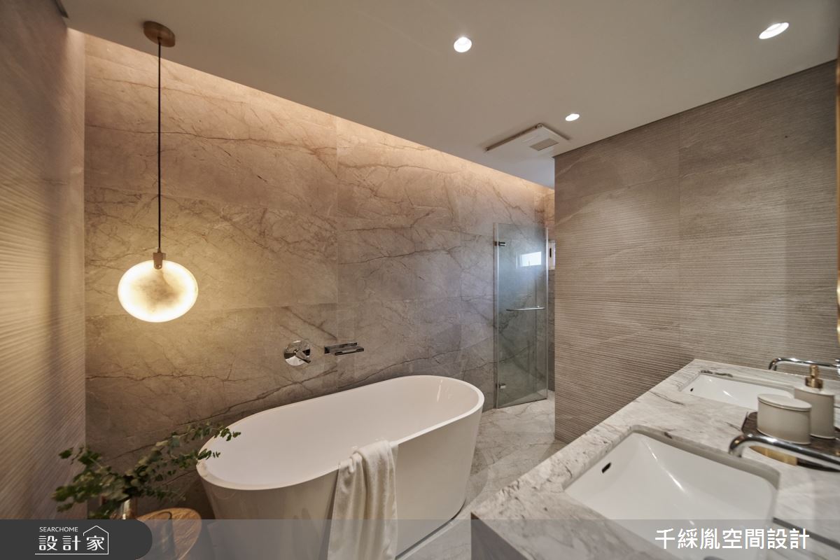 60坪老屋(16~30年)＿現代風浴室案例圖片＿千綵胤空間設計ＸDec1/2 DECO 全屋設計團隊＿千綵胤_43之16