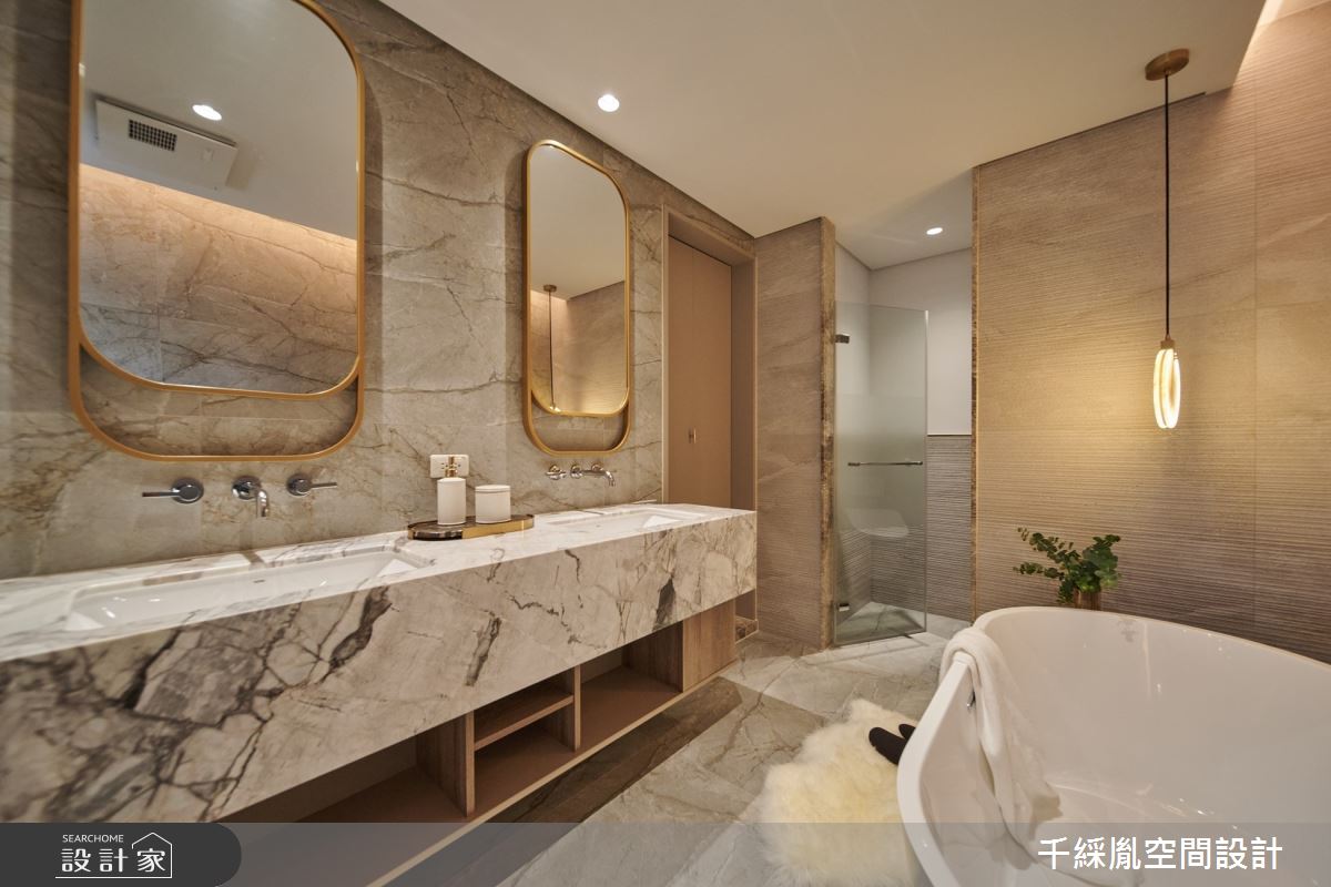 60坪老屋(16~30年)＿現代風浴室案例圖片＿千綵胤空間設計ＸDec1/2 DECO 全屋設計團隊＿千綵胤_43之17