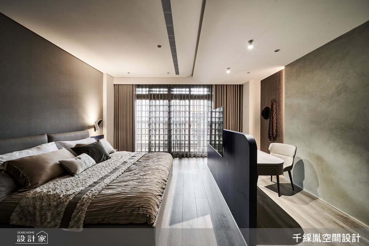 55坪新成屋(5年以下)＿現代風臥室案例圖片＿千綵胤空間設計ＸDec1/2 DECO 全屋設計團隊＿千綵胤_44之18