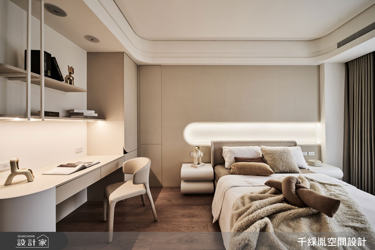 55坪新成屋(5年以下)＿現代風臥室案例圖片＿千綵胤空間設計ＸDec1/2 DECO 全屋設計團隊＿千綵胤_44之19