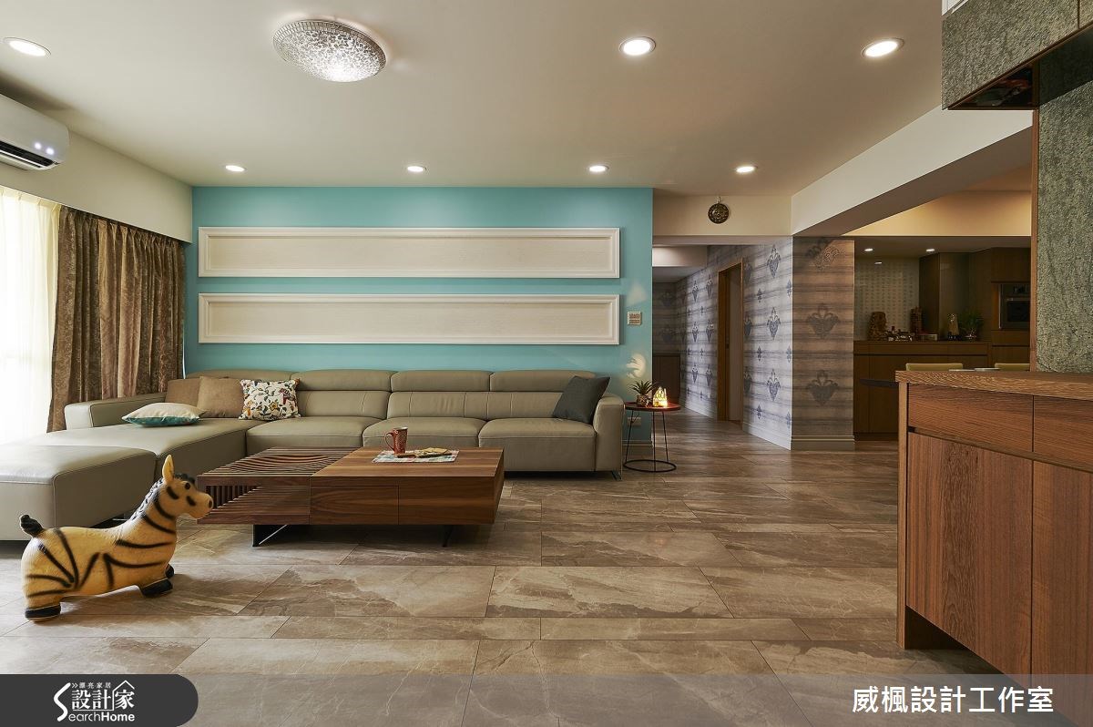 53坪老屋(16~30年)＿混搭風客廳案例圖片＿威楓設計＿威楓_03之1