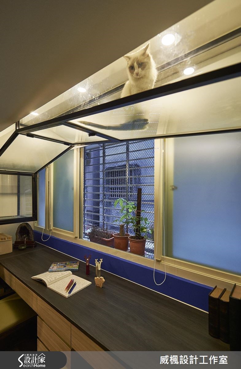 53坪老屋(16~30年)＿混搭風書房寵物案例圖片＿威楓設計＿威楓_03之13