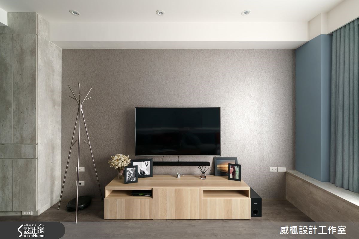 16坪新成屋(5年以下)＿現代風客廳案例圖片＿威楓設計＿威楓_07之6